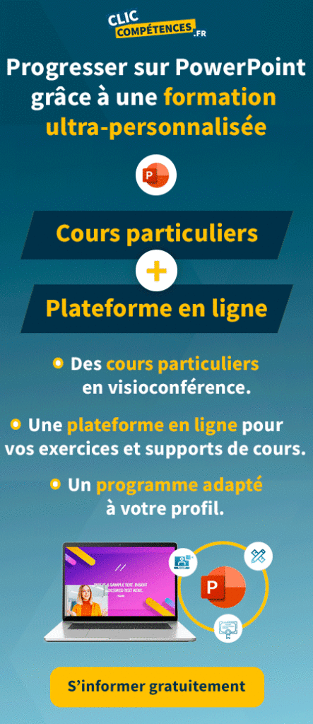 banniere formation clic competences powerpoint